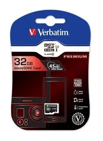 SecureDigital SDHC 32GB micro paměťová karta , Class 10, Verbatim
